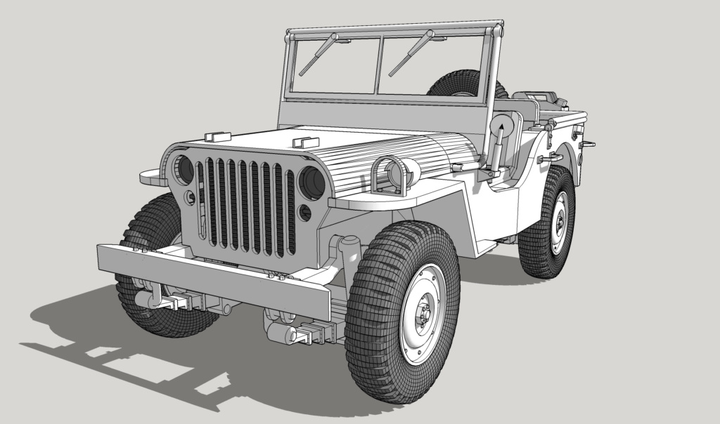 Willys Jeep MB im Maßstab 1:18 Jeep_210