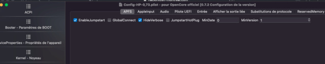 Tuto triple boot macOS avec opencore 073 Captur35