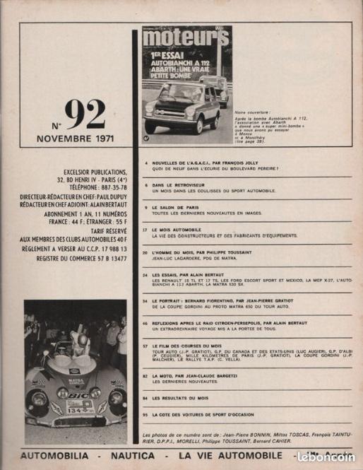 Vente de brochures, publicités, journaux .. - Page 3 Afc19610