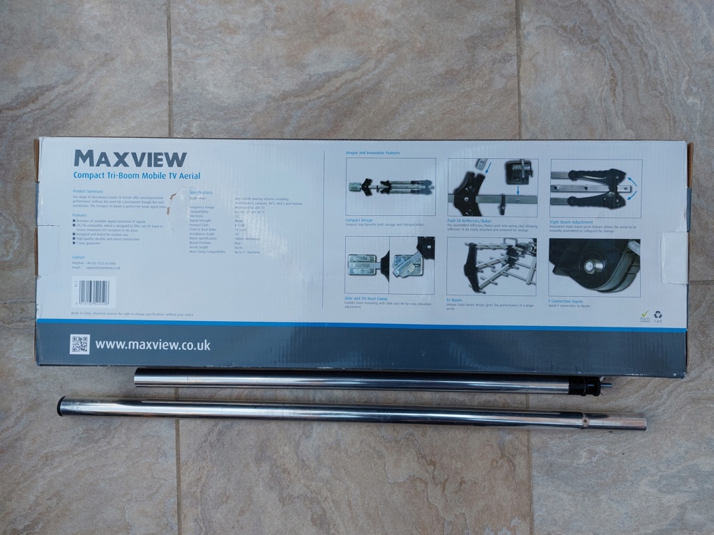 Maxview Tri-Boom Mobile TV Aerial For Sale 20230413