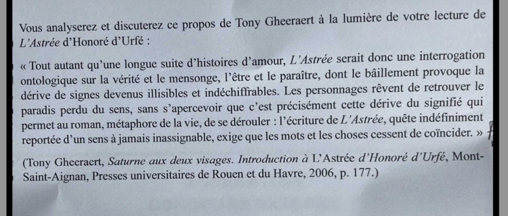 lettres - Sujets Agrégations externes de Lettres 2024 Sujet_11