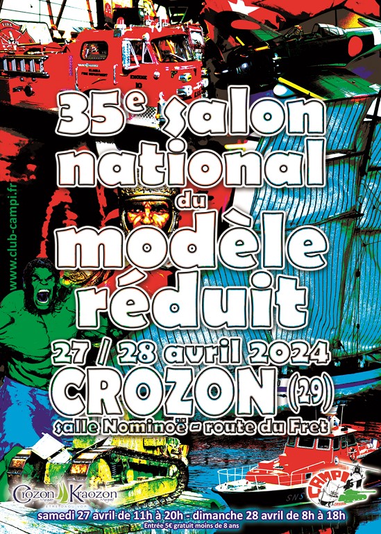 Expo Maquettes & Figurines du CAMPI à Crozon (29) - 27-28/04/2024 Ce202410