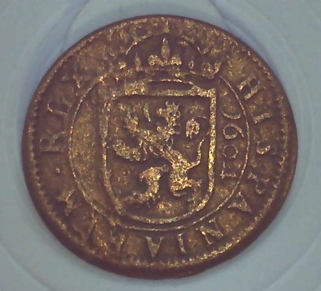 8 Maravedís de Felipe III de 1604. Segovia 111