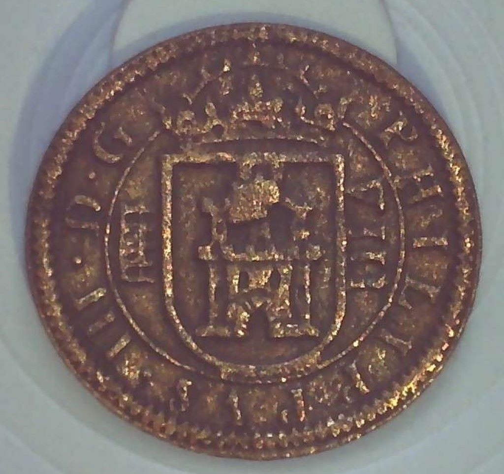 8 Maravedís de Felipe III de 1604. Segovia 211