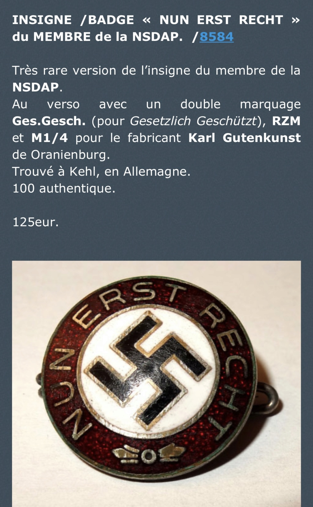 INSIGNE  de la HITLER JUGEND  - Page 2 Img_7813