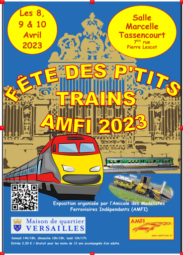 [78](8-9-10 Avr23) Versailles  Fête des P'tits Trains Amfi_210