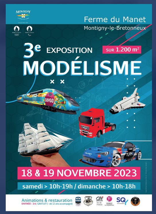[78](18-19 Novembre 23) Montigny le Bretonneux 3 éme Expo de modelisme Captur41