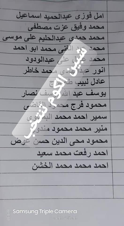 أسماء الذين تقدموا للكشف الطبى من اجل الترشيح لمجلس النواب  2020 5_n_a13