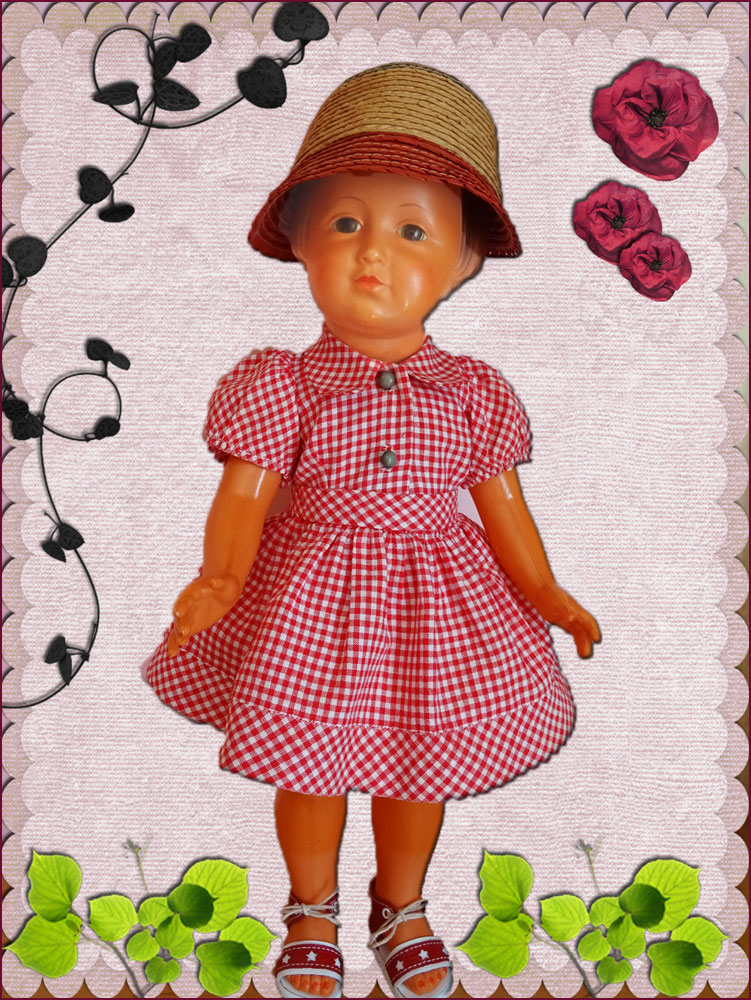 Grande poupée porcelaine et bois 1900 à 1903, marque ? Avril-17