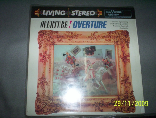 Overture Overture HQ LP by RCA Living Stereo (Used)SOLD Overtu10