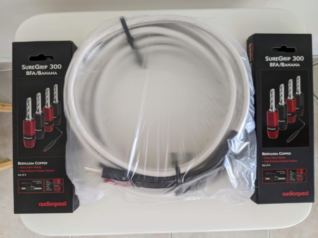Audioquest Rocket 11 speaker cable (2.5m pair) used - sold Aq310