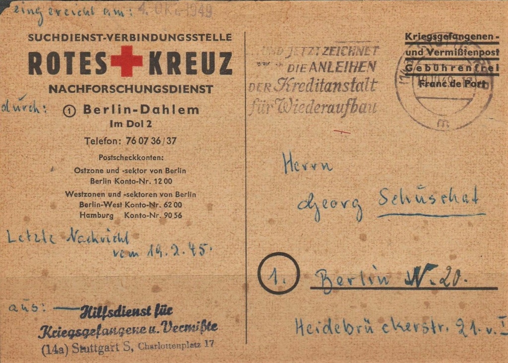 La Croix-Rouge et la fuite des nazis 1013