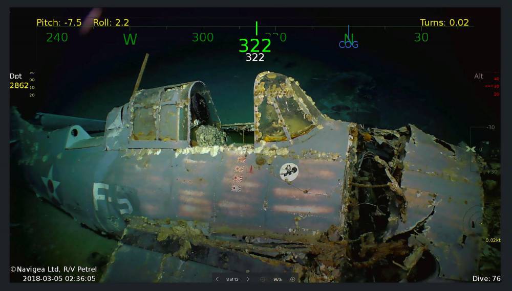 L epave de l USS Lexington retrouve 13768810