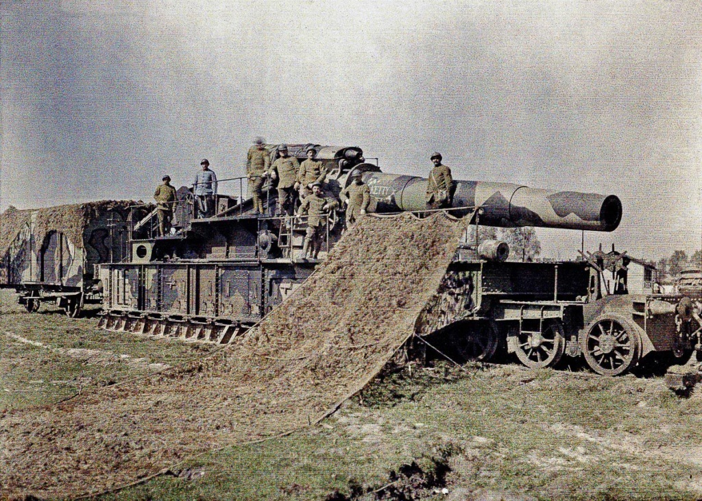 Canon sur rail 370 mm Modèle 1915 sur affût-truck à Berceau: 370mm_10