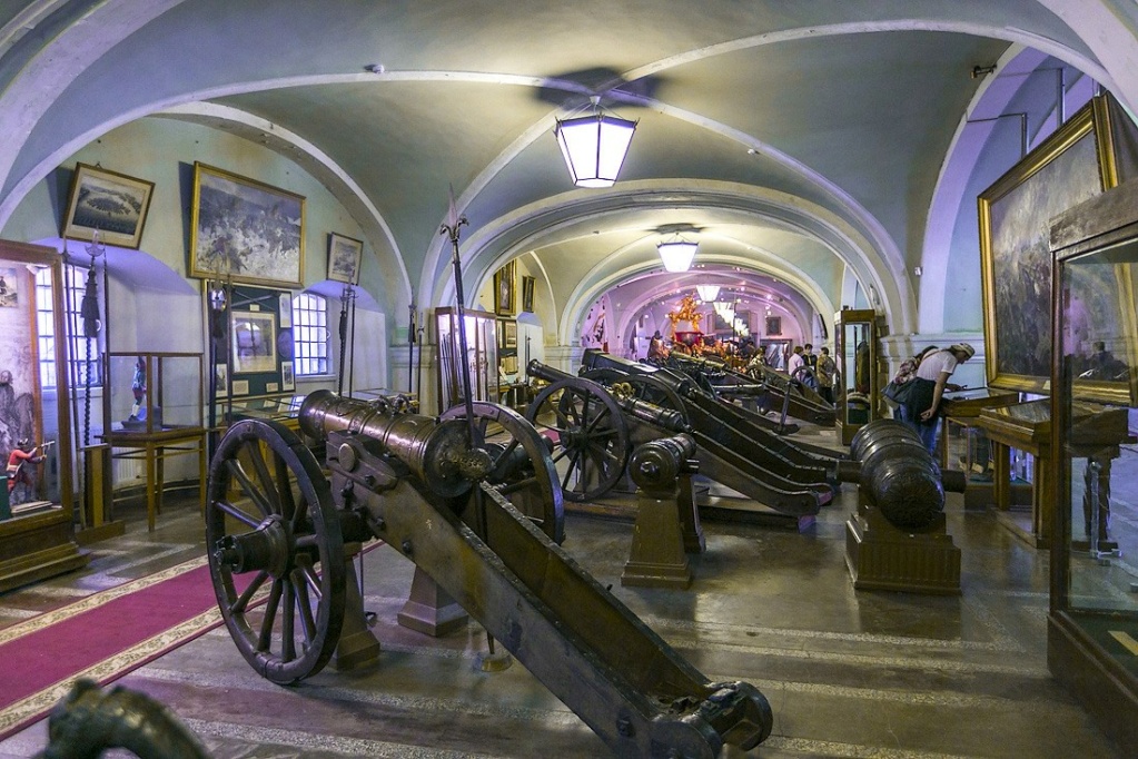 Musée historique de l’artillerie à Saint-Pétersbourg Artill14