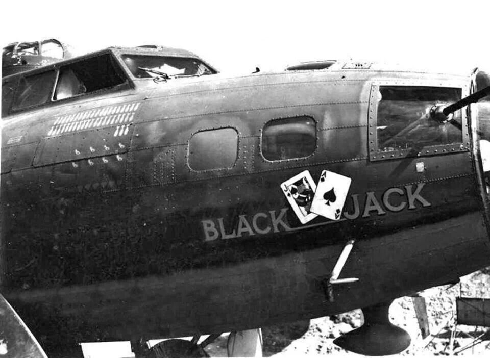 B-17F "Black Jack" derniere mission B-17_n10