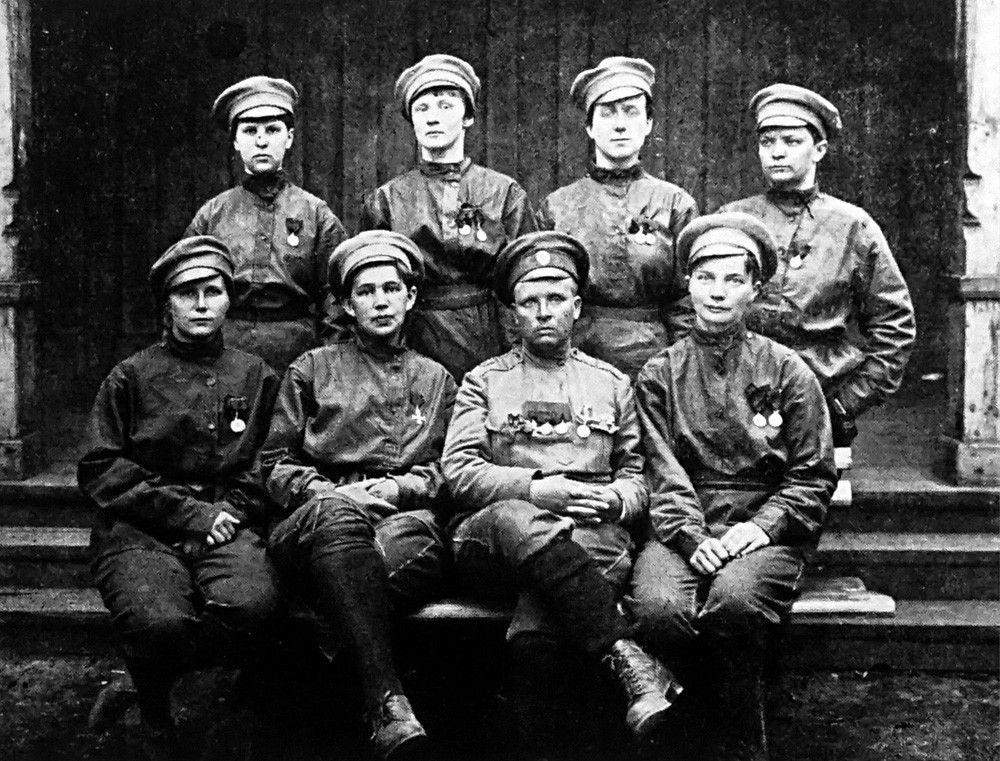  «bataillons de la mort» féminins 1917 Bochka12