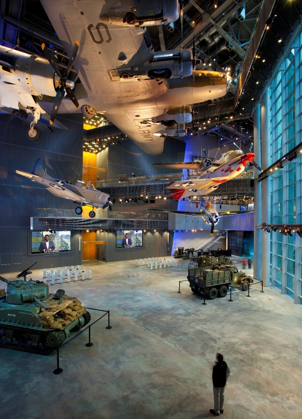 Le Musée national de la Seconde Guerre mondiale USA Boeing25