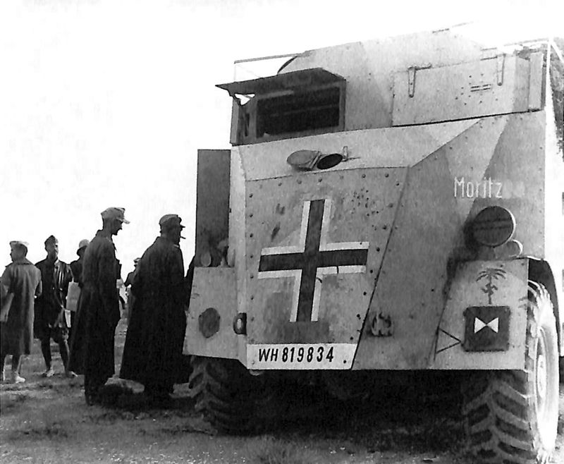 Les vehicules de Commandement de Rommel Comman12