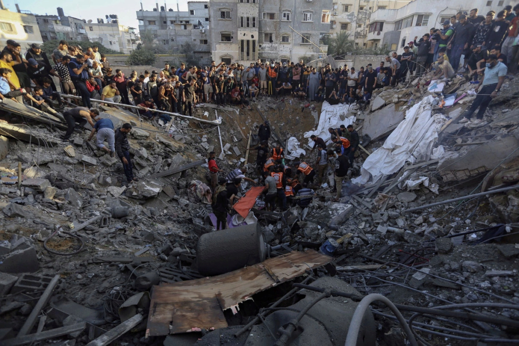 Photos de guerre Israel/Gaza Des_pa11