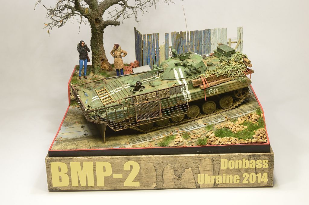 Diorama 1/35e guerre en Ukraine Donbas13