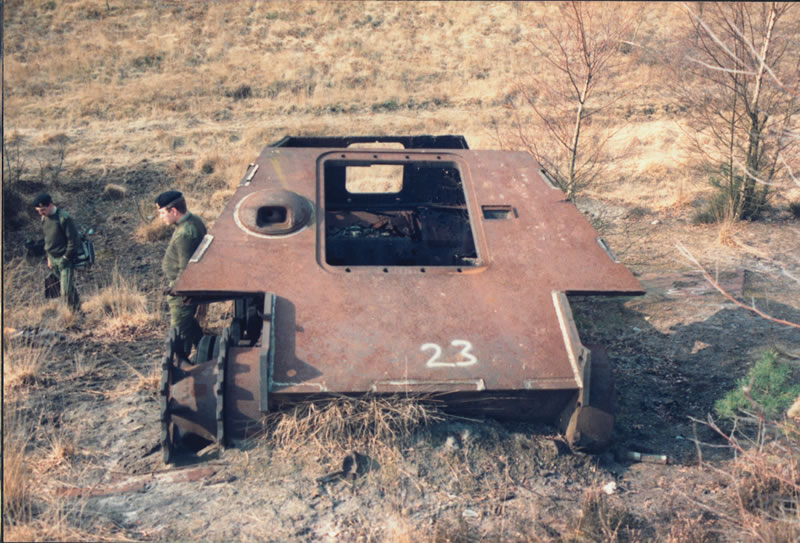 Restauration du Jagdpanter No 411 Jagdpa52