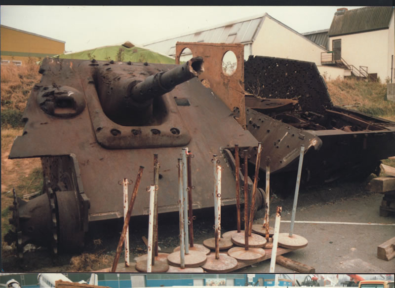 Restauration du Jagdpanter No 411 Jagdpa54
