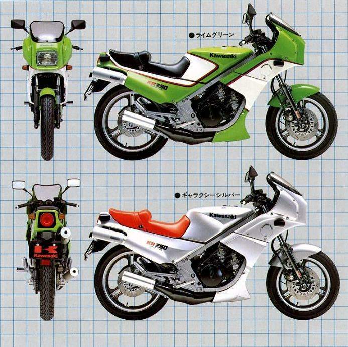 Les 250cc sportives japonaises de collection Kawasa29