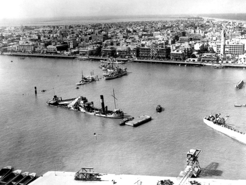 La "flotte Jaune" Suez-c10