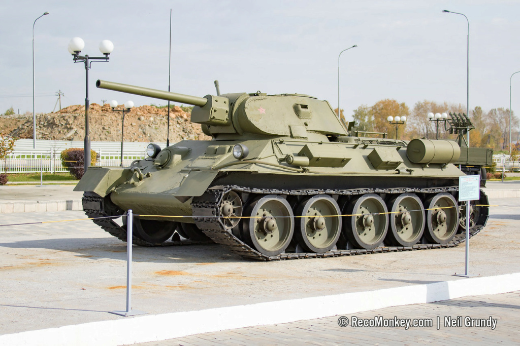 Le Musée militaire de l’UMMC en Russie T-34-720