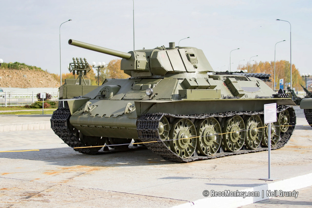 Le Musée militaire de l’UMMC en Russie T-34-721