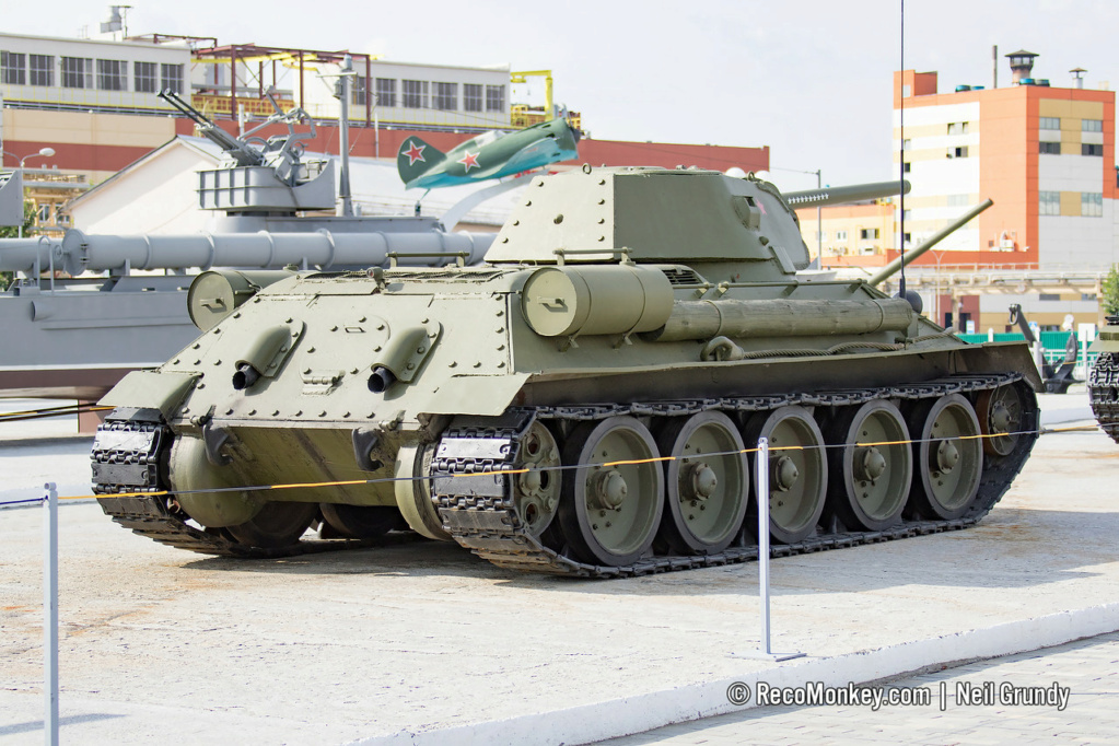 Le Musée militaire de l’UMMC en Russie T-34-722