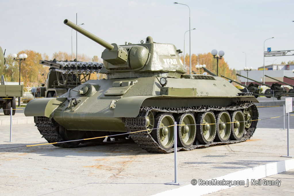 Le Musée militaire de l’UMMC en Russie T-34-724