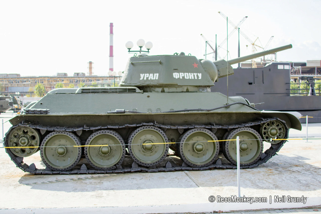 Le Musée militaire de l’UMMC en Russie T-34-725