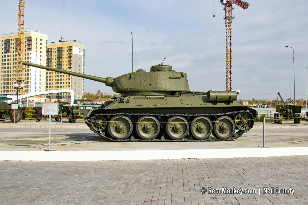 Le Musée militaire de l’UMMC en Russie T-34-818