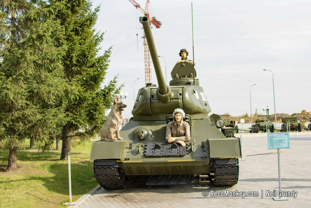 Le Musée militaire de l’UMMC en Russie T-34-820