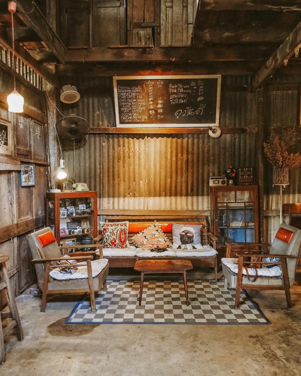 Кафе в стиле рустик