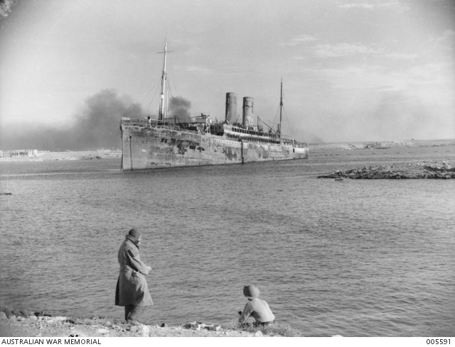 Croiseur italien San Giorgio Tobruk22