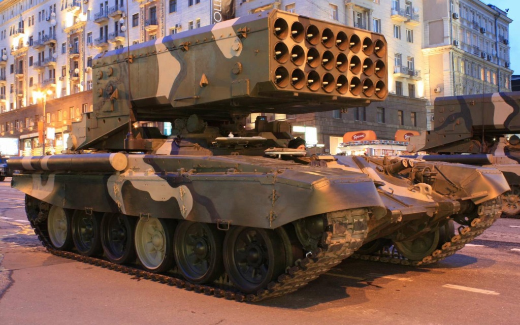 TOS-1A «thermobariques» russes Tos-1x10