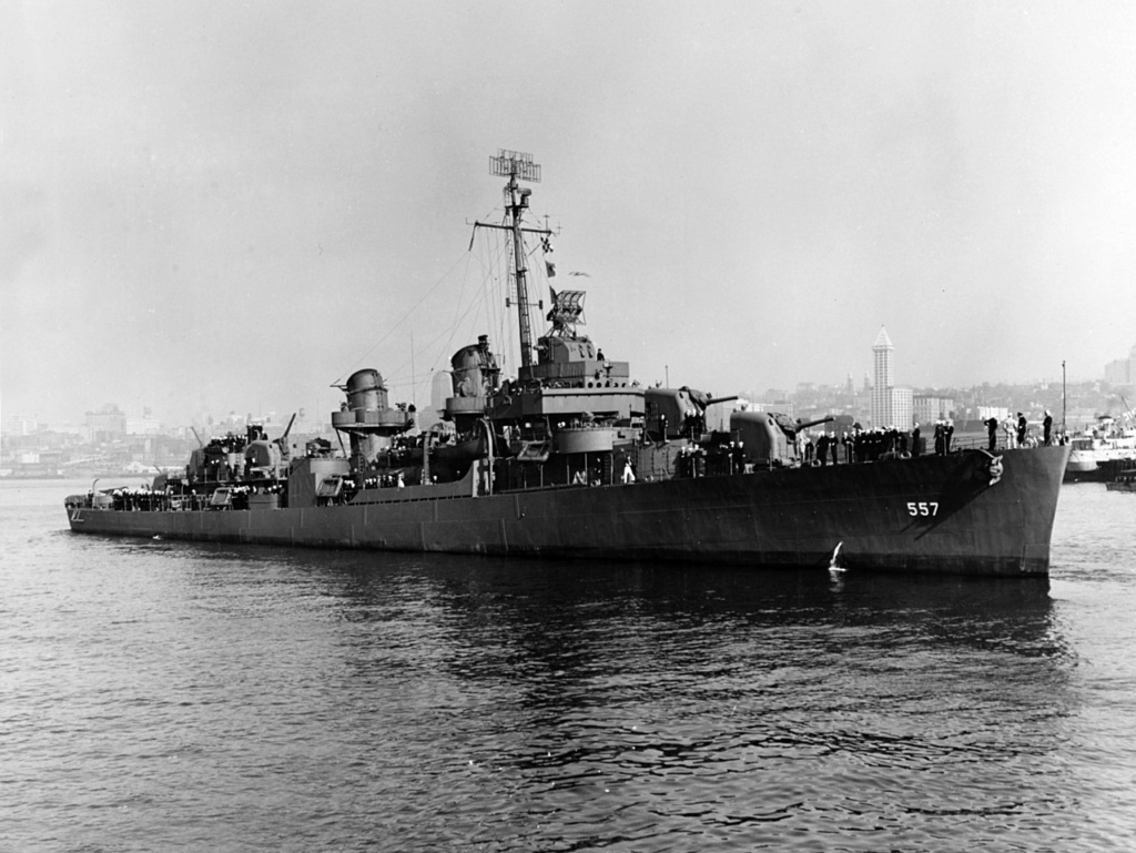 L’USS Johnston a été retrouvé  Z596