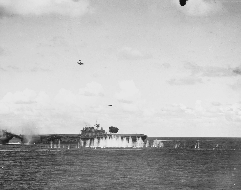 Le USS Hornet, coulé en 1942, a été retrouve Zzz63