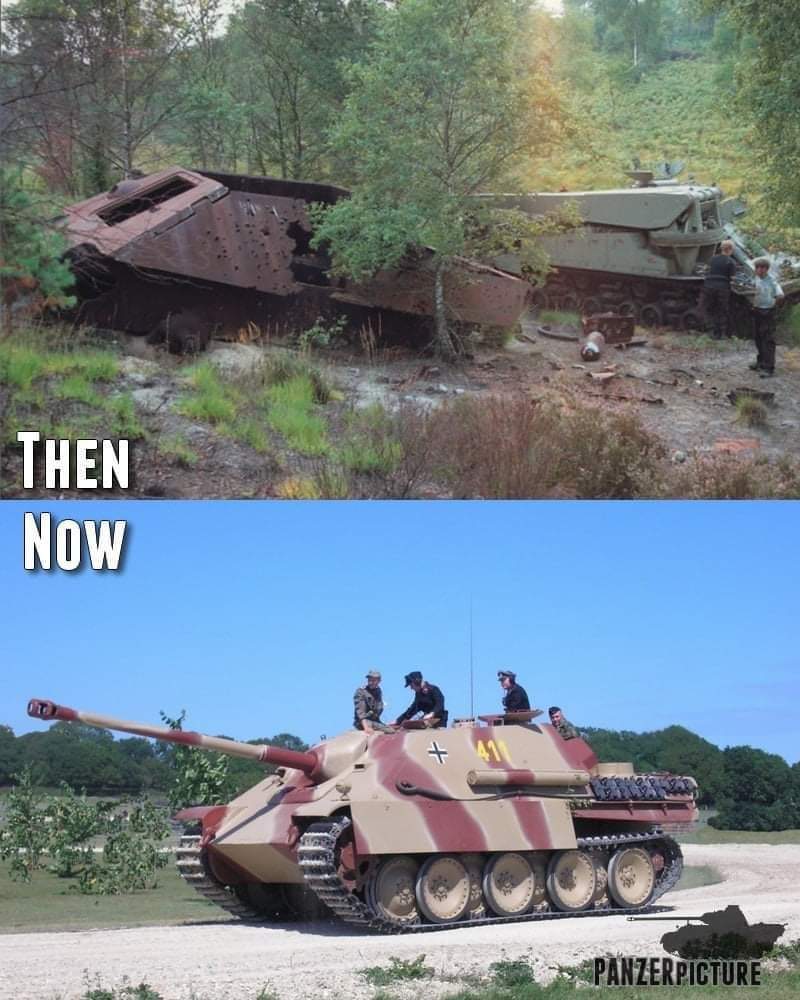 Restauration du Jagdpanter No 411 Zzzz4910