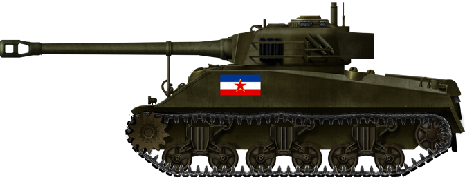 Sherman SO-122 Yougoslave Zzzzz128