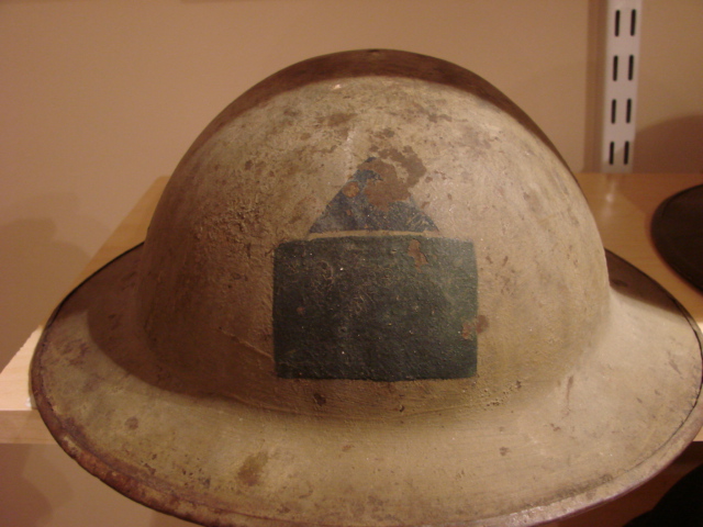 WW1 Canadian Medic Helmet - 78 Bn Brod_010