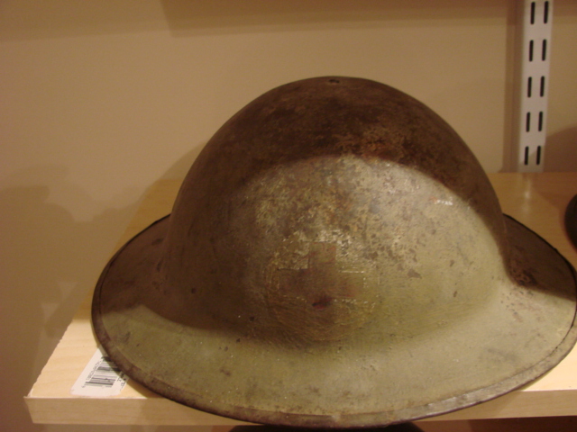 WW1 Canadian Medic Helmet - 78 Bn Brod_011