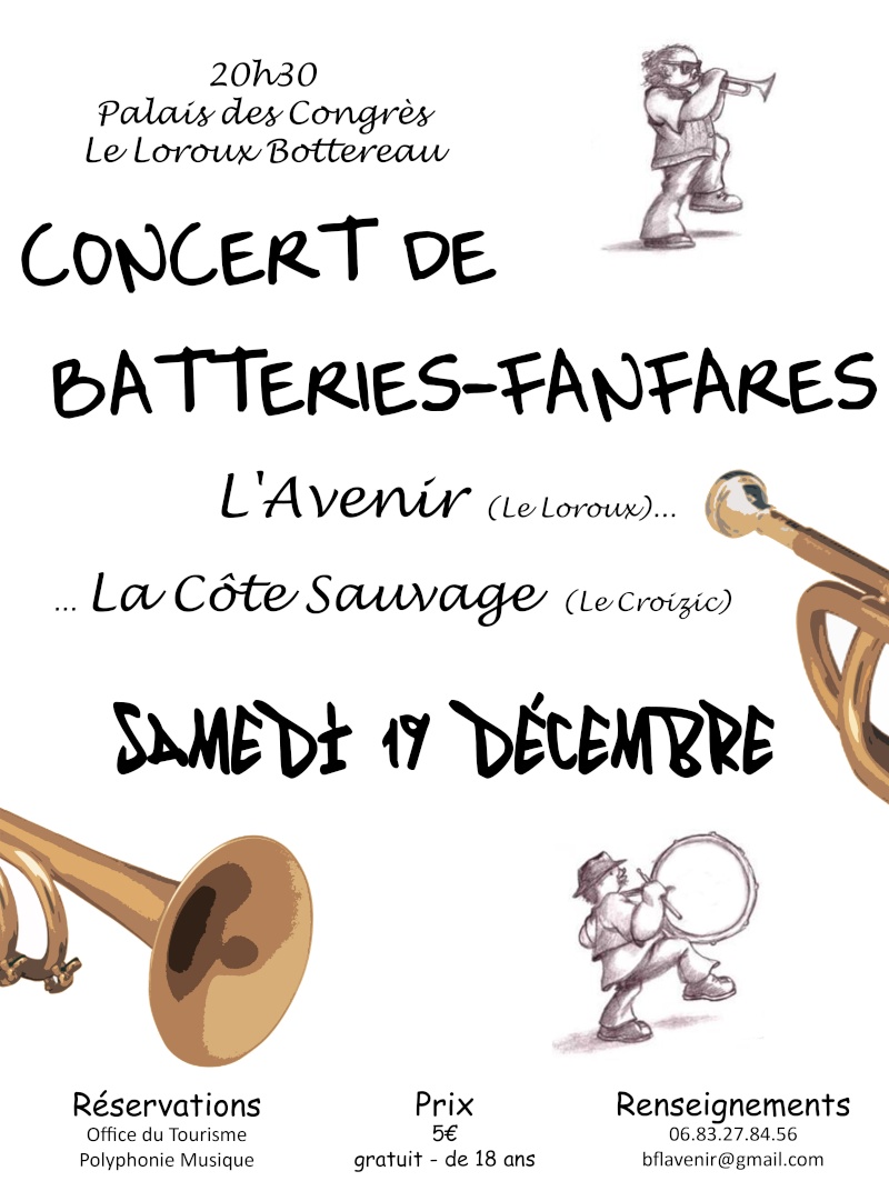 Concert des B.Fs du Loroux-Bottereau et du Croisic le samedi 19 décembre Concer11