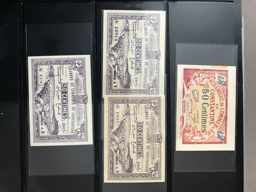 Collection Fridsou Chambre de commerce de Constantine de 1914 à 1923 Algérie 1562ba10