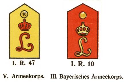 IDENTIFIE Leutnant régiment bavarois d' Infanterie-Regiment König Ludwig III ? Epaule10