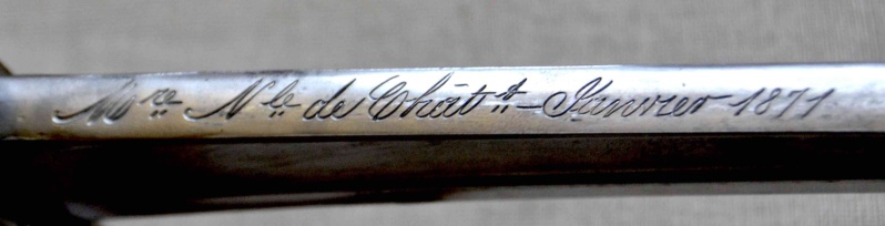 Epée-baïonnette avec lame de baïonnette à douille pour les Remington de la Défense Nationale 1870 Baiio-10