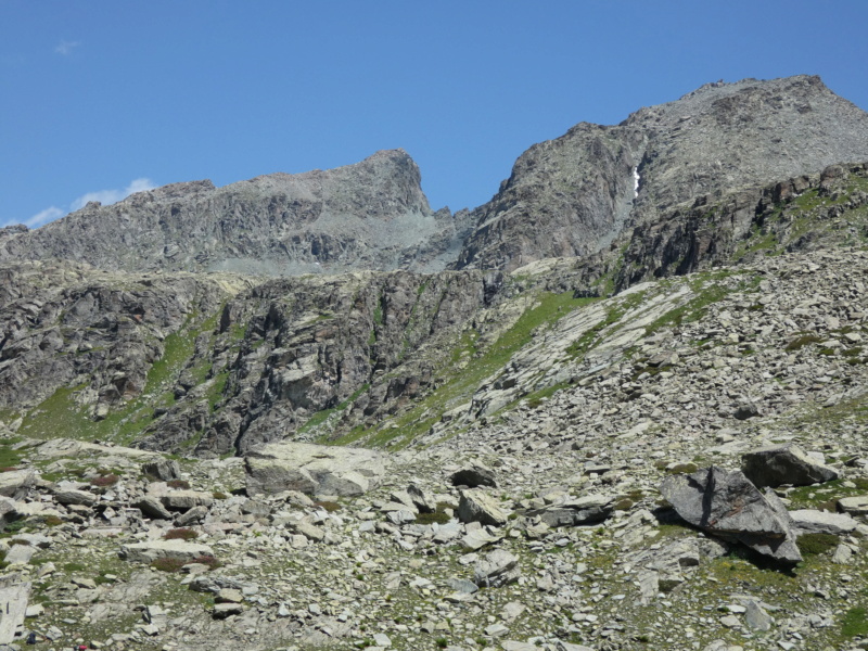 Rando le Mont Viso-Lac lestio depuis la Roche Ecroulée P1300824